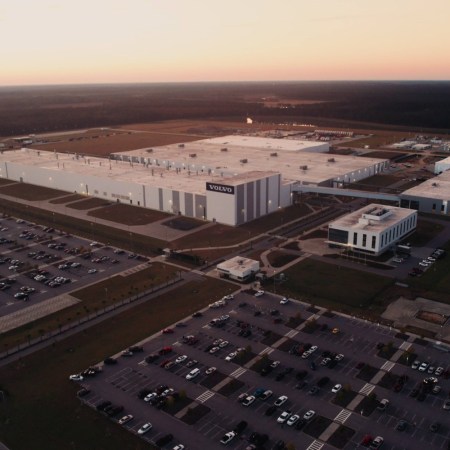 Aerial image of Volvo plant