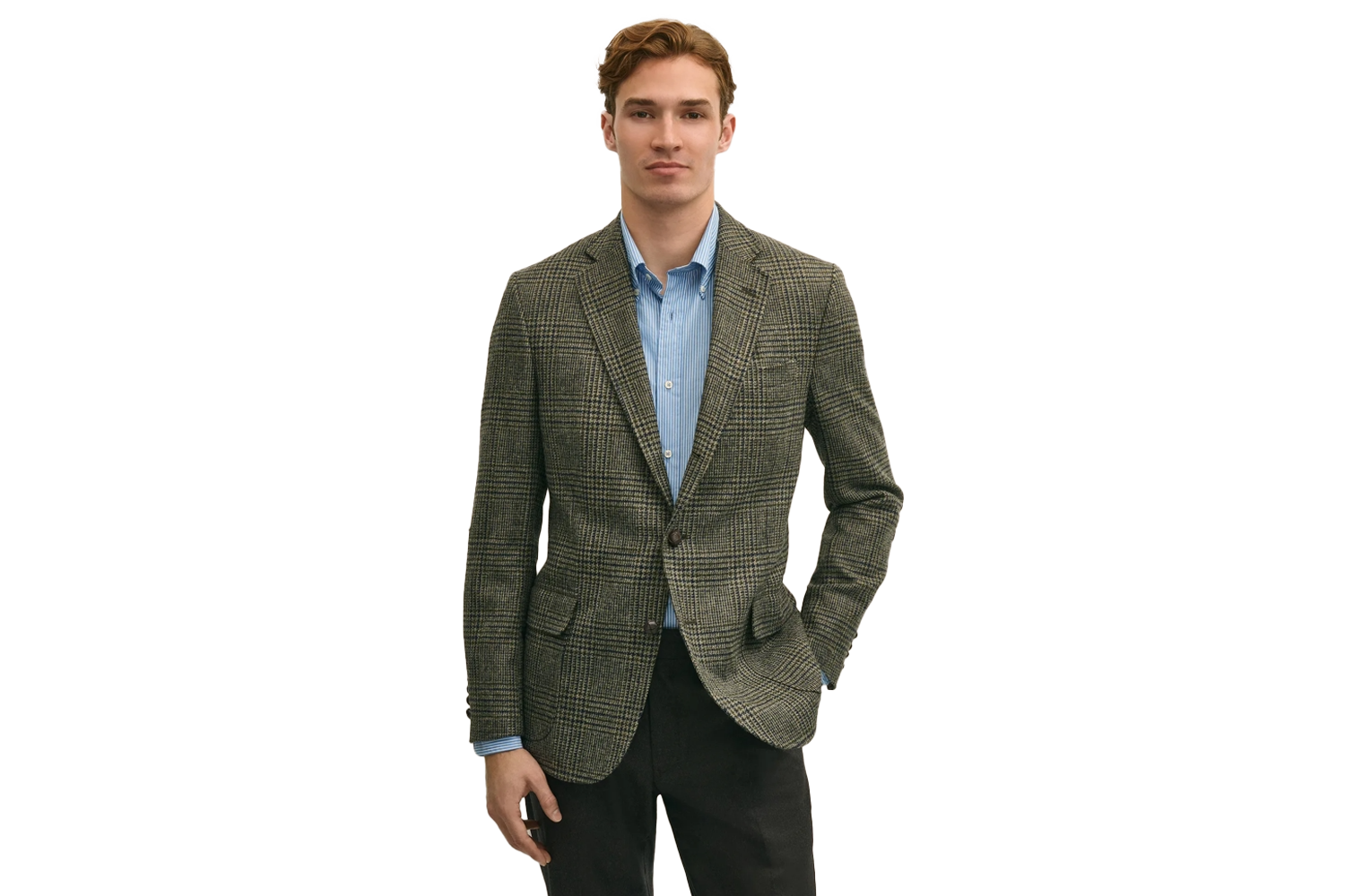 Brooks Brothers Tweed Check 1818 Sport Coat