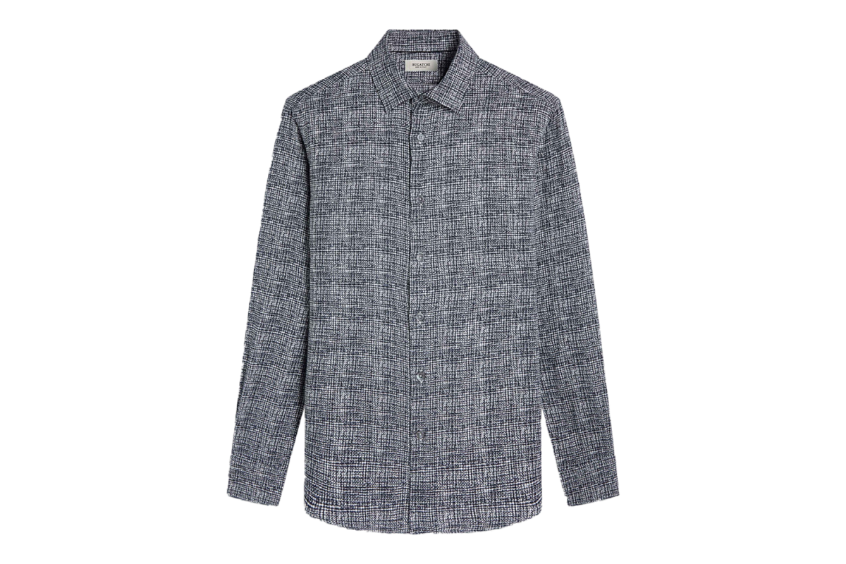 Bugatchi Julian Pebble Print Shirt