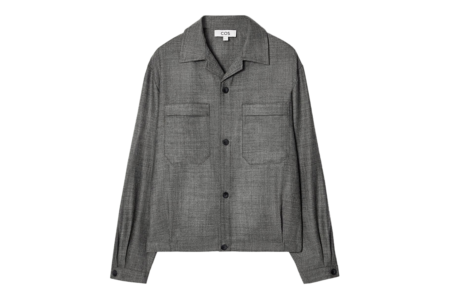 COS Wool-Flannel Overshirt