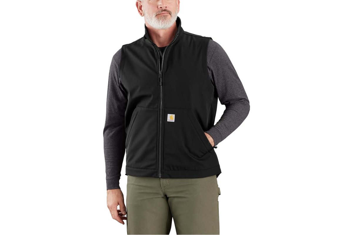 Carhartt Men’s 106439 Rain Defender Relaxed Fit Softshell Vest