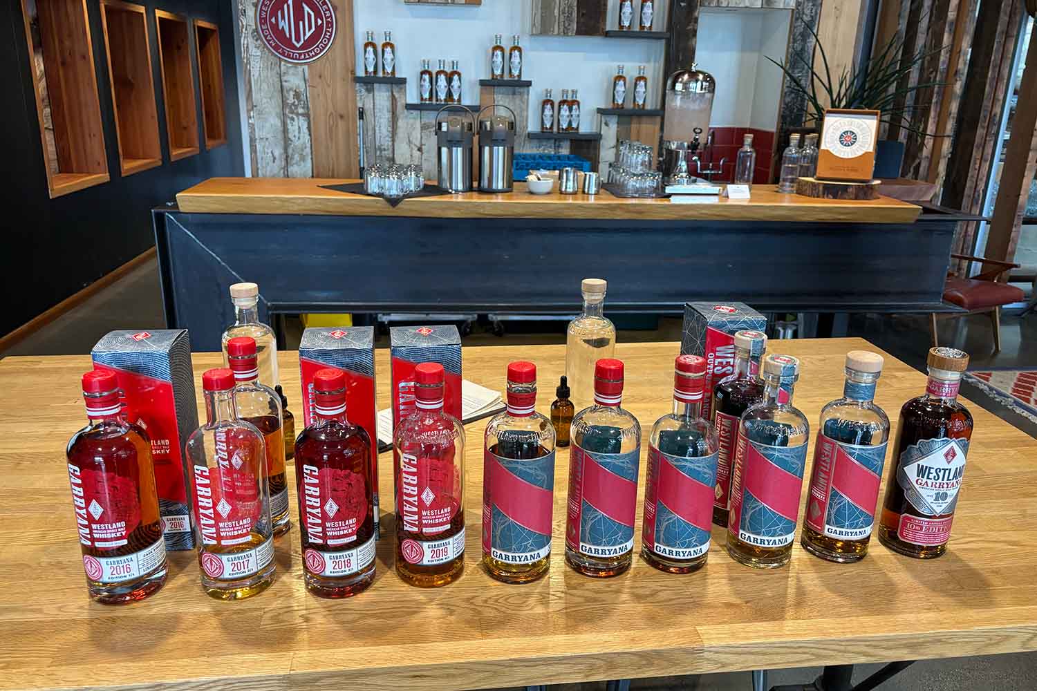 All 10 of Westland's Garryana releases