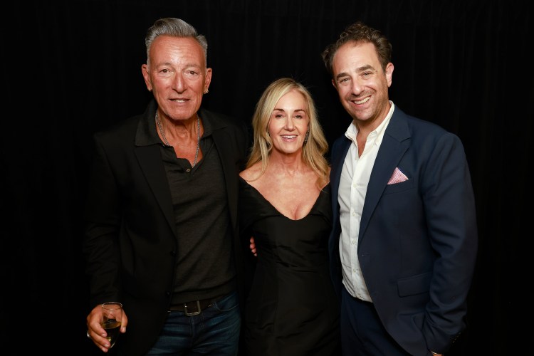 Bruce Springsteen, Ellen Goldsmith-Vein and Eric Robinson