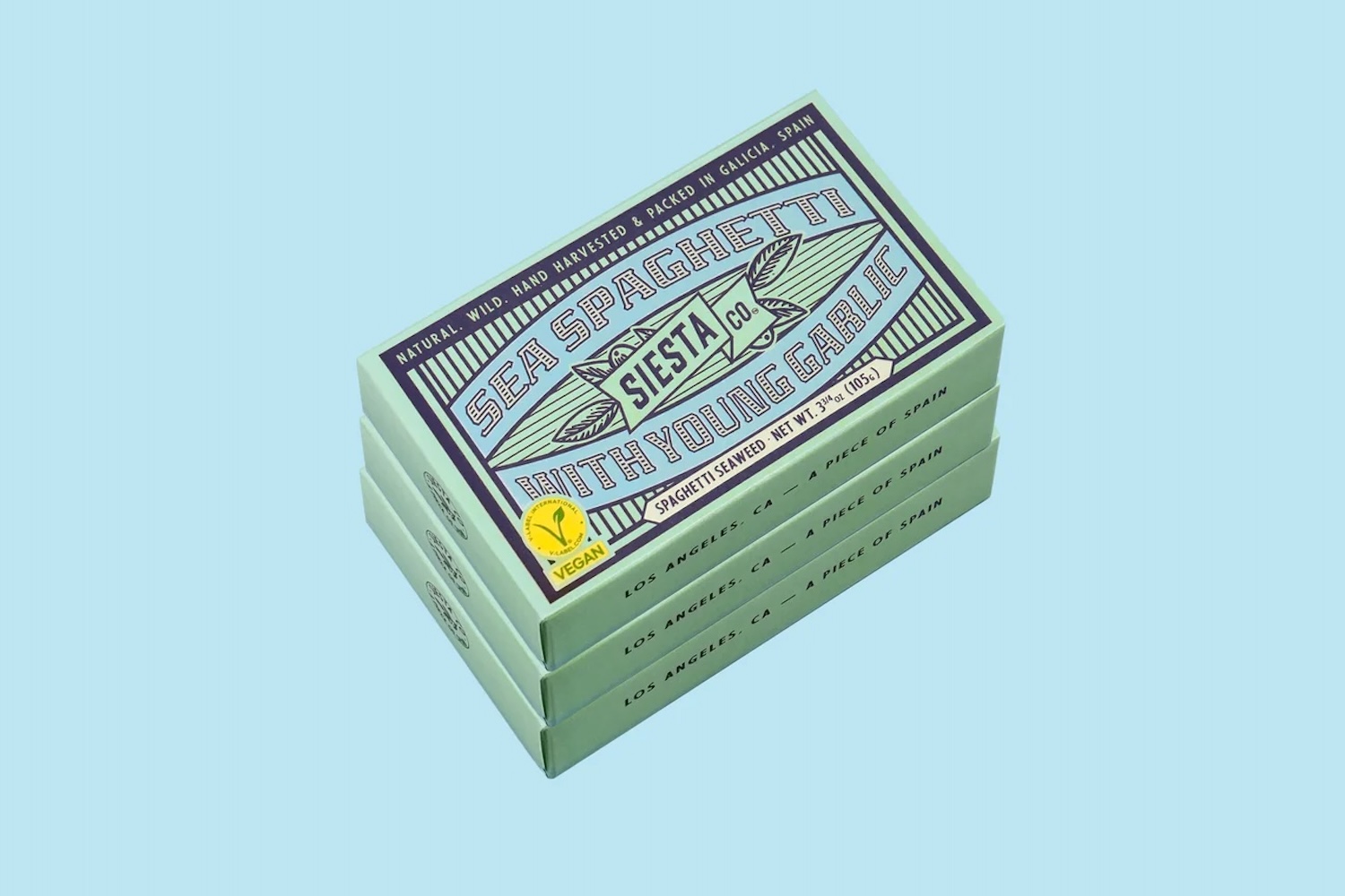 Siesta Co. Spaghetti Seaweed with Young Garlic