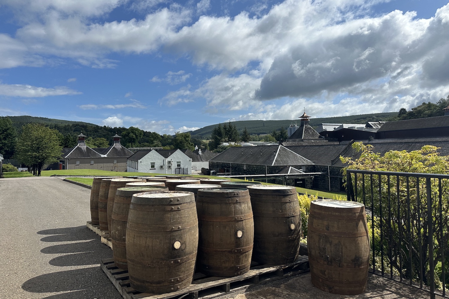 On the grounds of The Balvenie and Glenfiddich