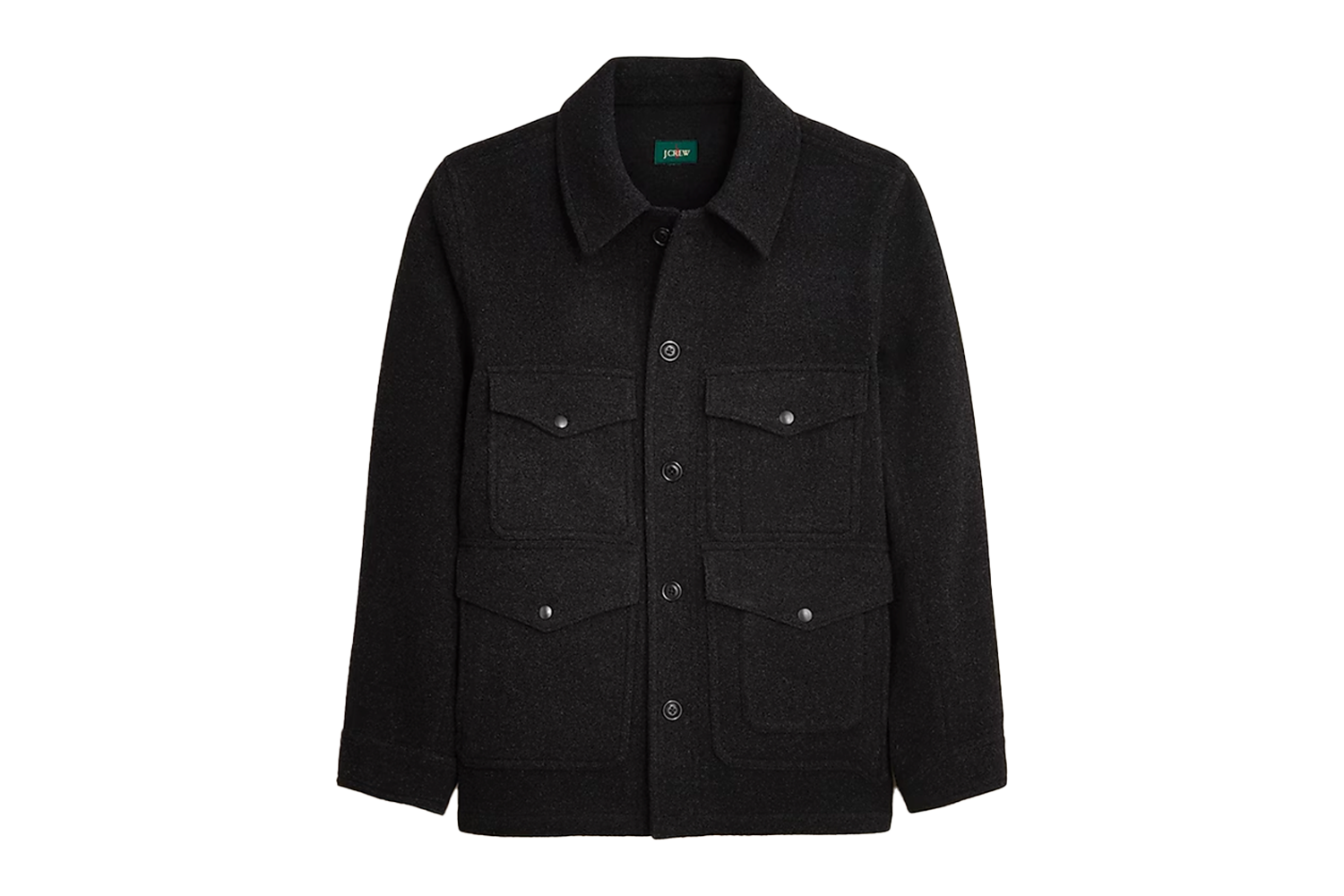J.Crew Cruiser Jacket in Double-Faced Wool Blend