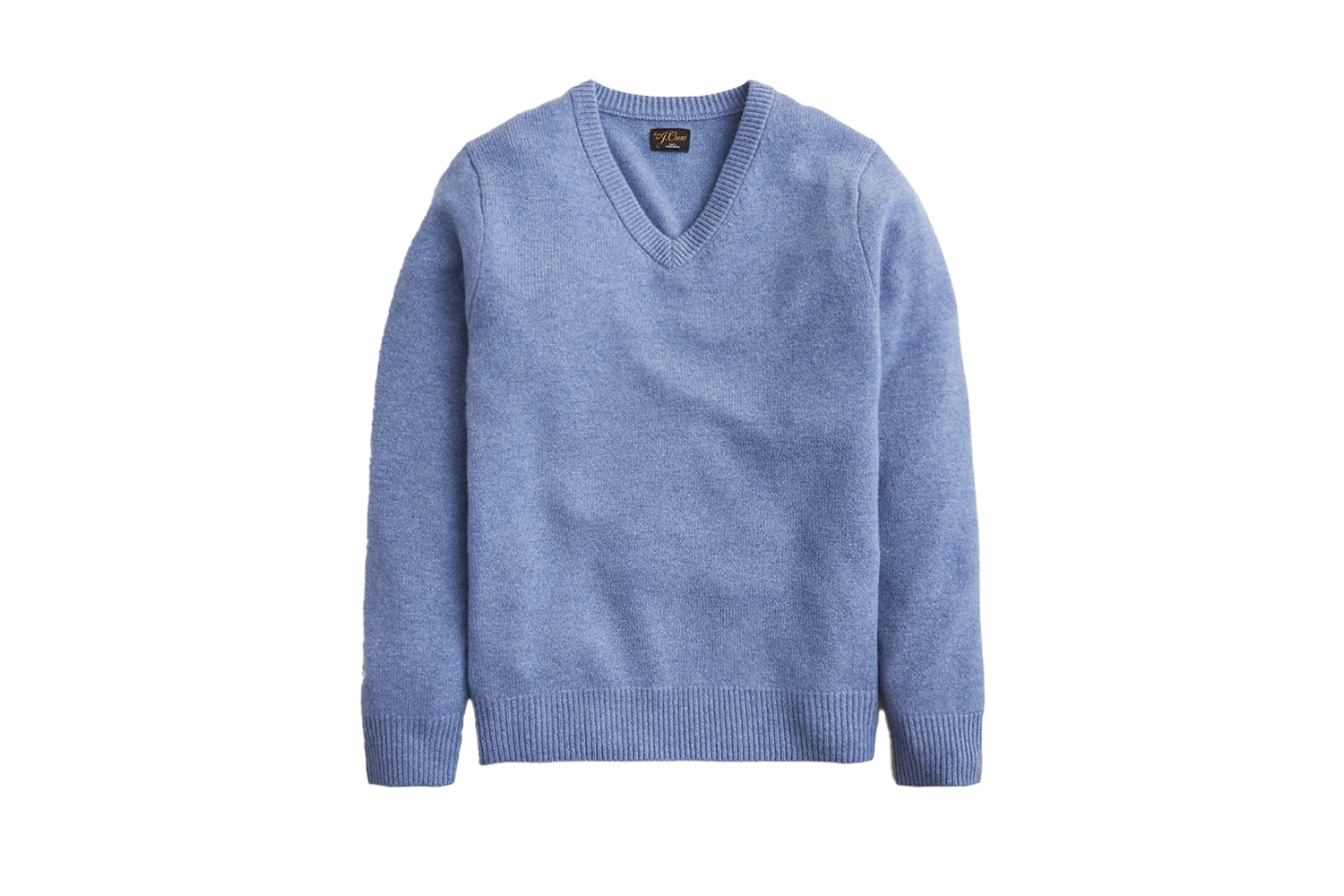 J.Crew Relaxed Midnight Cashmere V-Neck Sweater