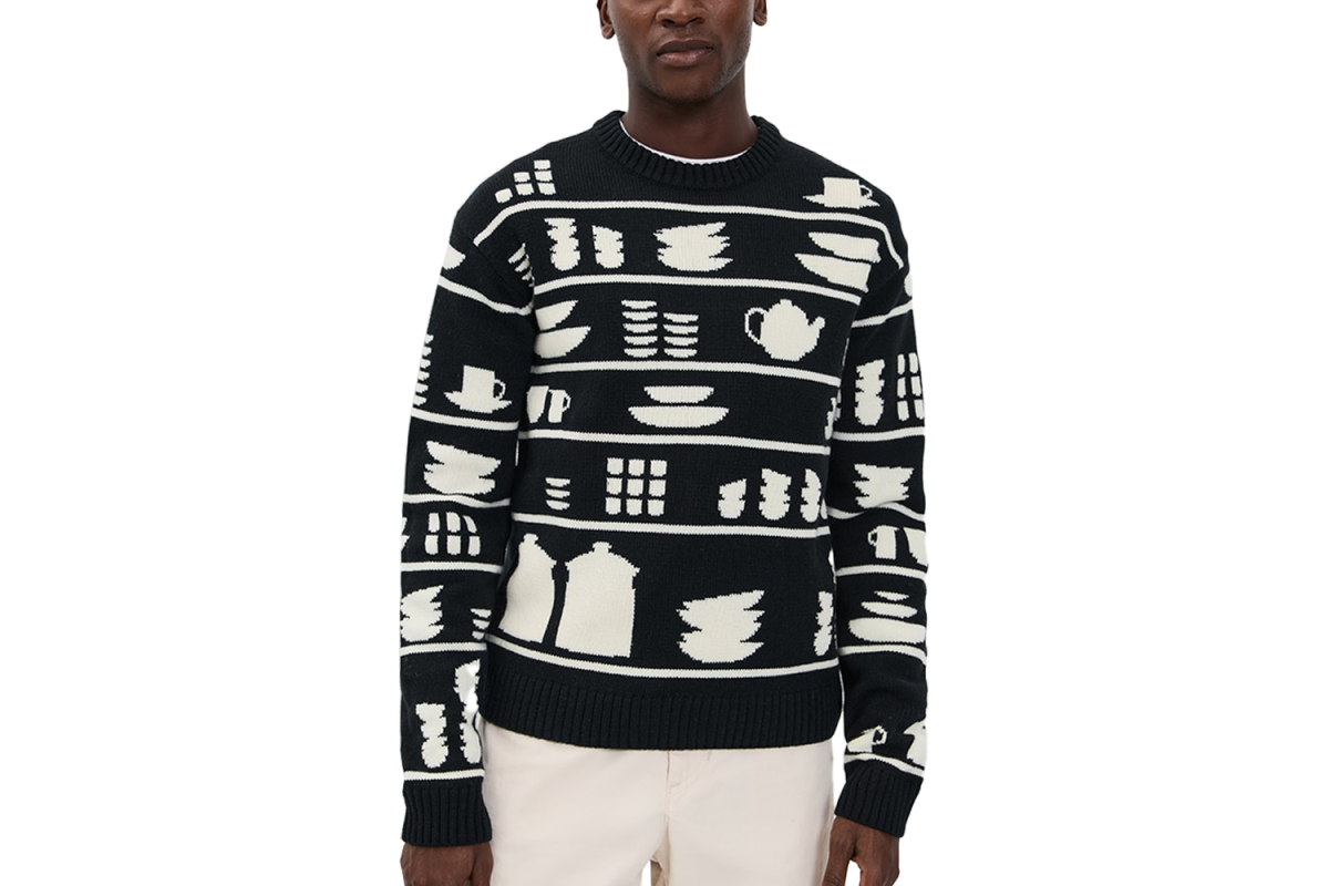 JW Anderson Crockery Jacquard Sweater
