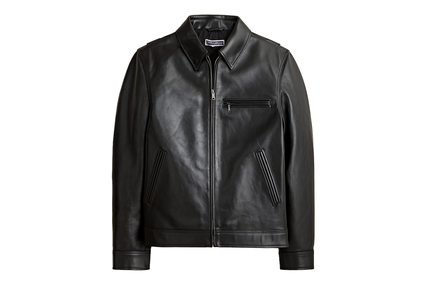 Wallace & Barnes Italian Leather Work Jacket