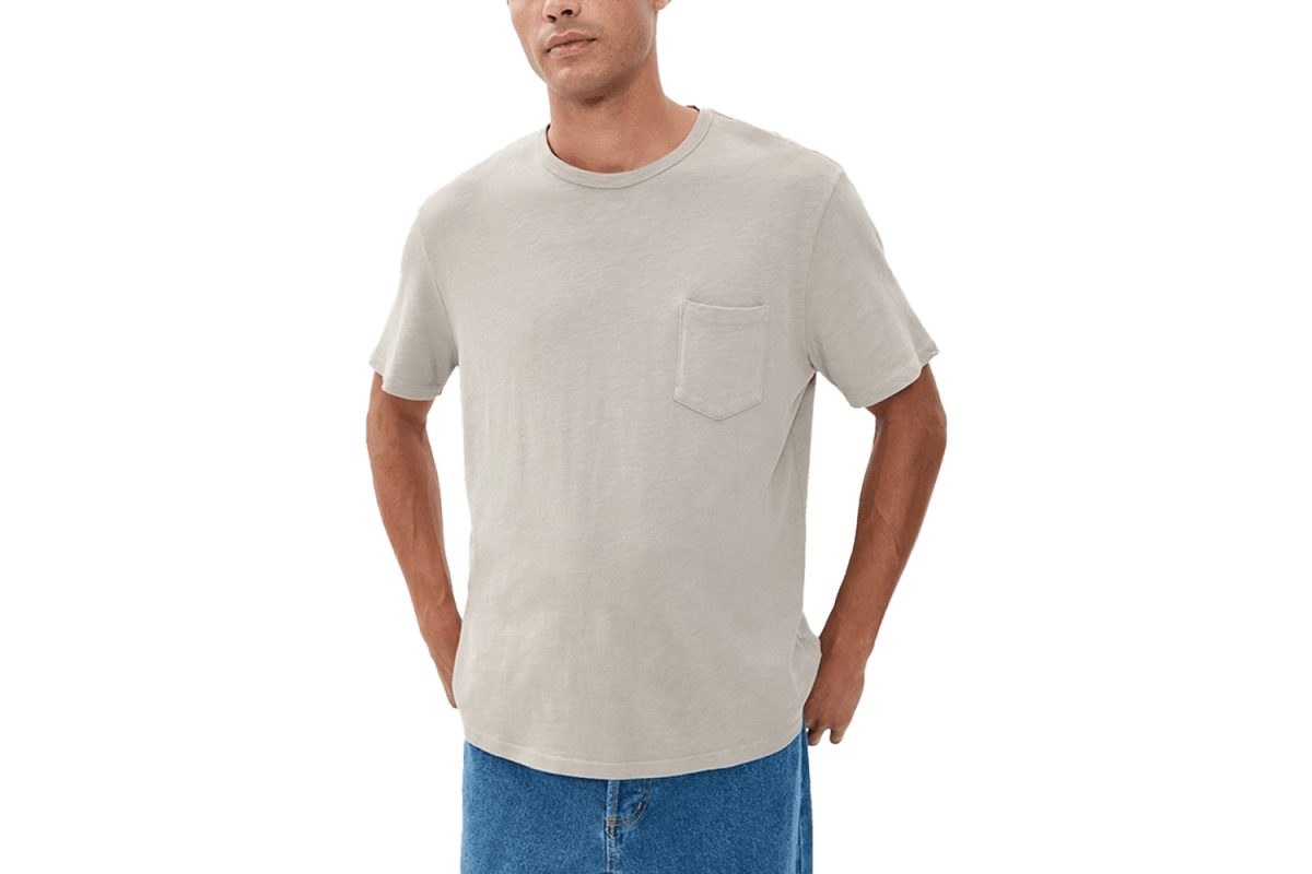 Marine Layer Relaxed Heavy Slub Pocket Tee
