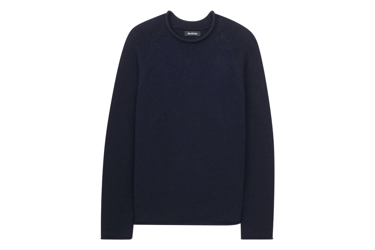 Naadam Cotton Relaxed Rollneck Sweater
