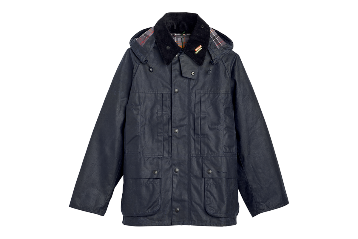 Levi’s x Barbour Oversized Bedale Waxed Jacket