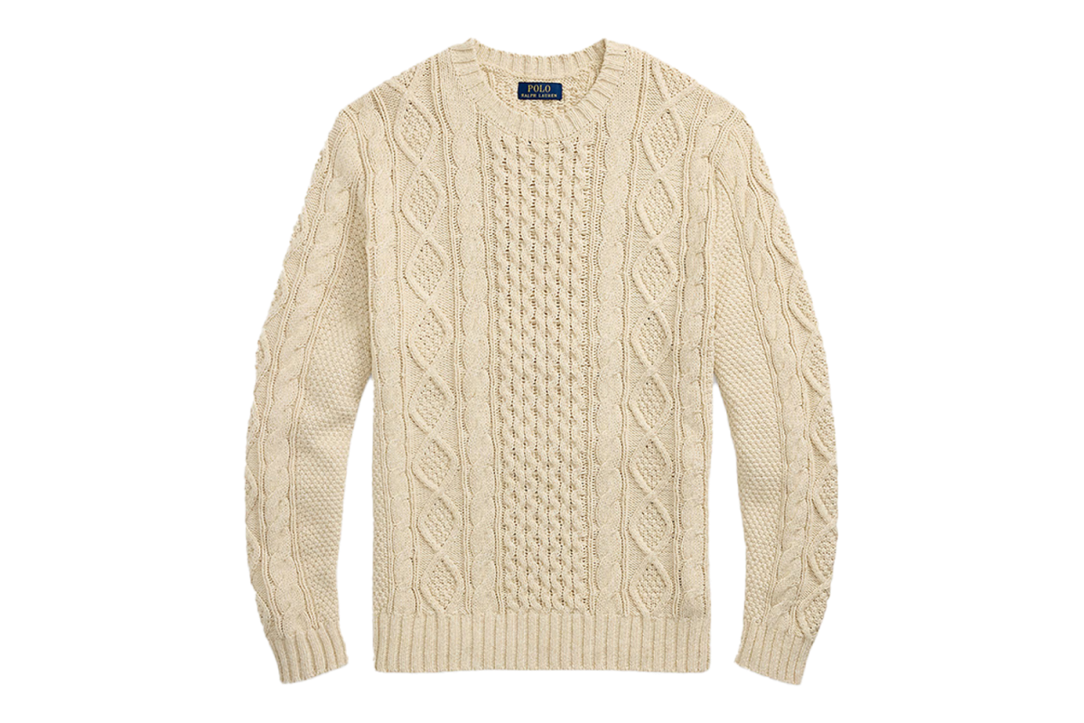 Polo Ralph Lauren Cotton Fisherman’s Sweater