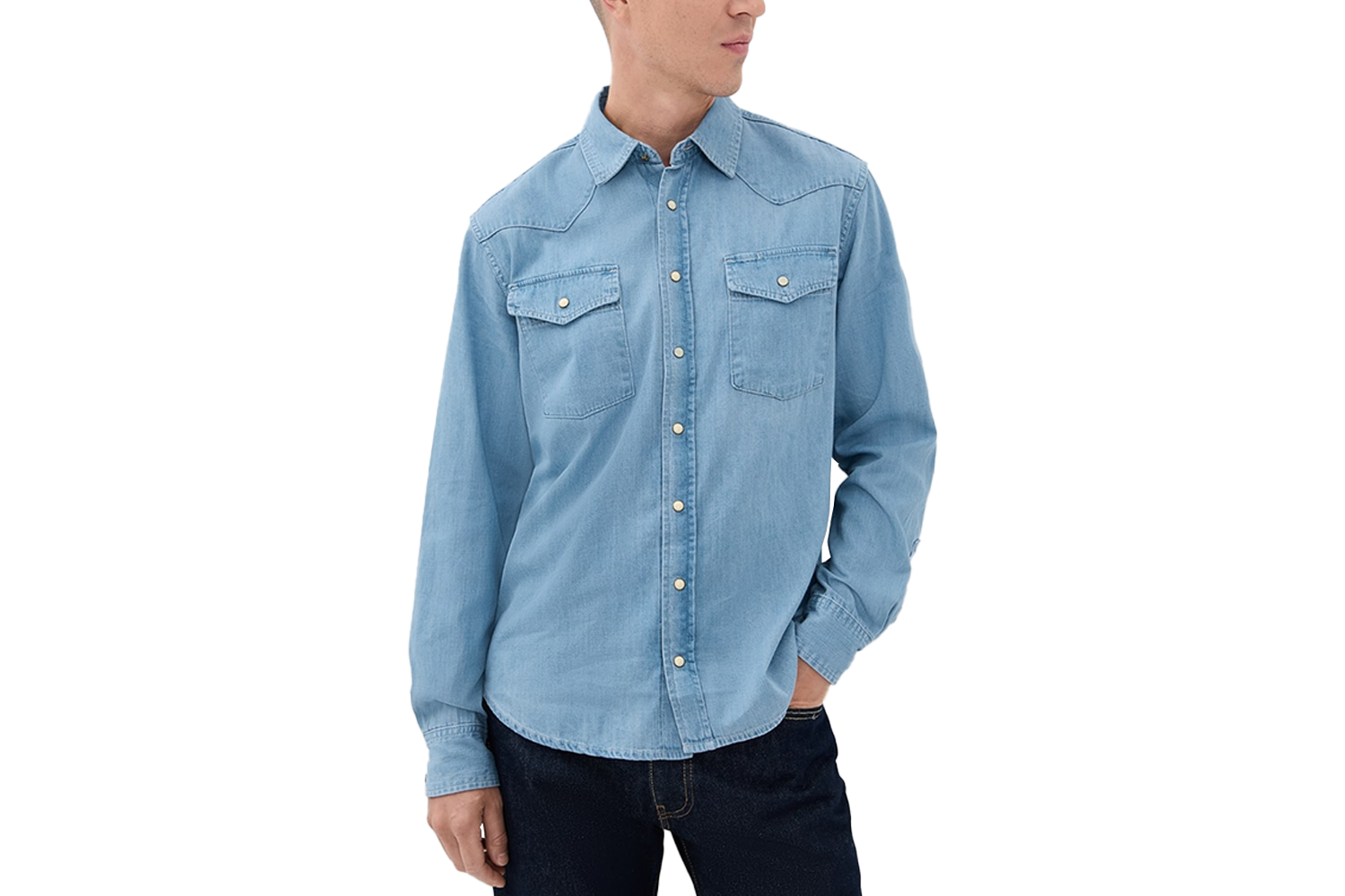 Taylor Stitch The Glacier Selvedge Shirt