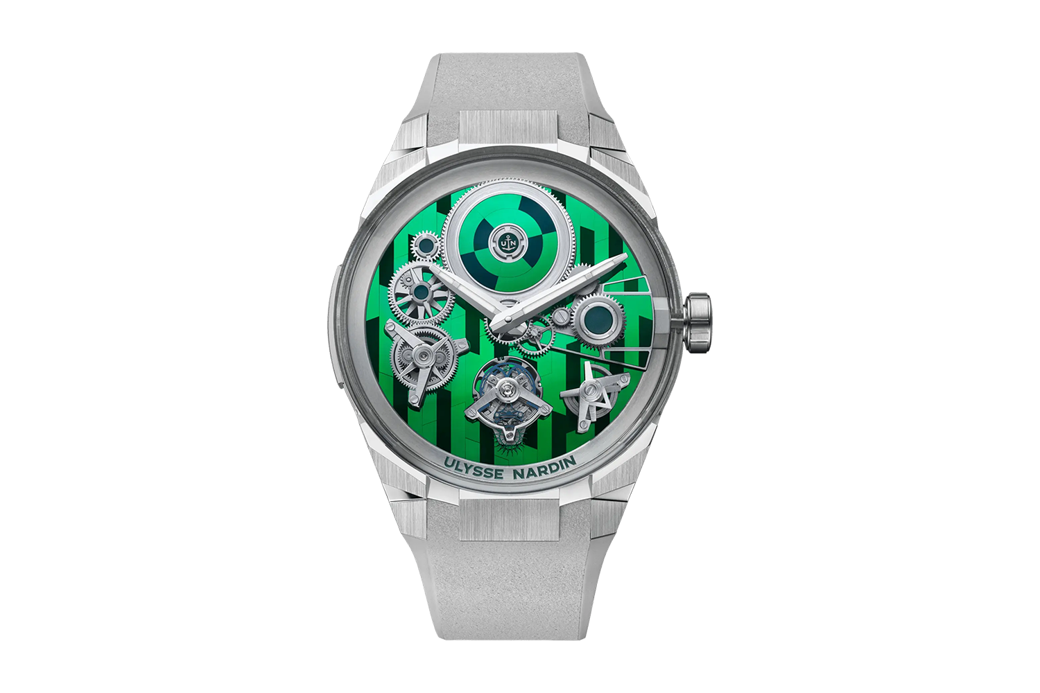 Ulysse Nardin Blast [Free Wheel Marquetry Silicon Green]