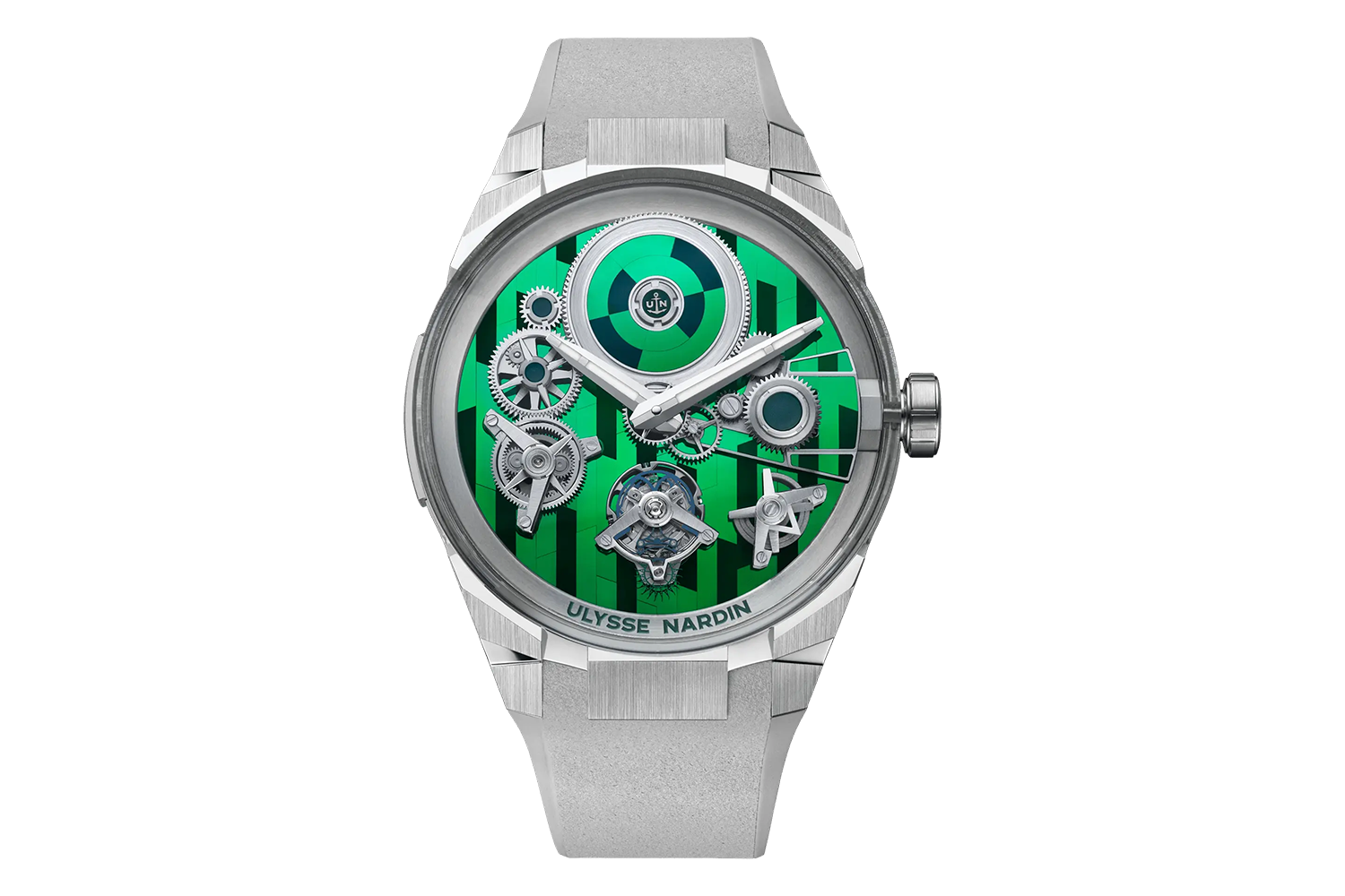Ulysse Nardin Blast [Free Wheel Marquetry Silicon Green]