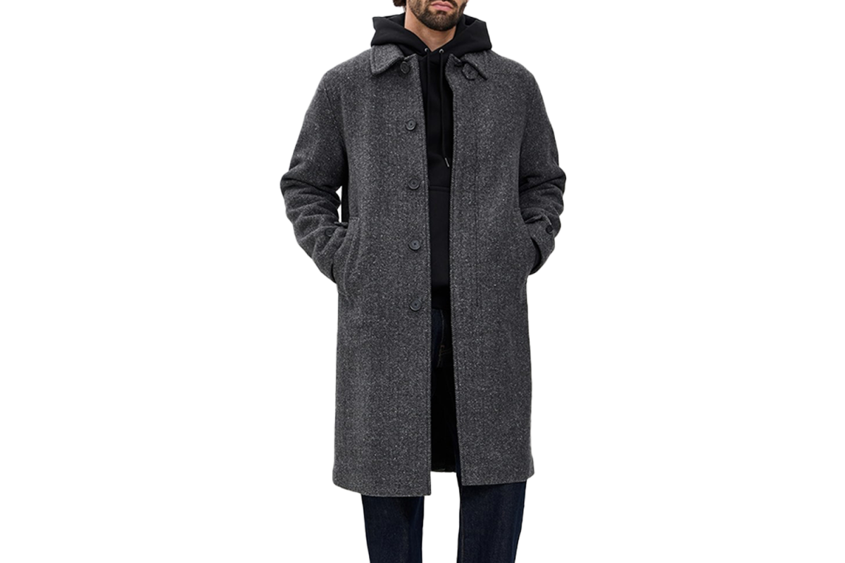 Vince Balmacaan Coat