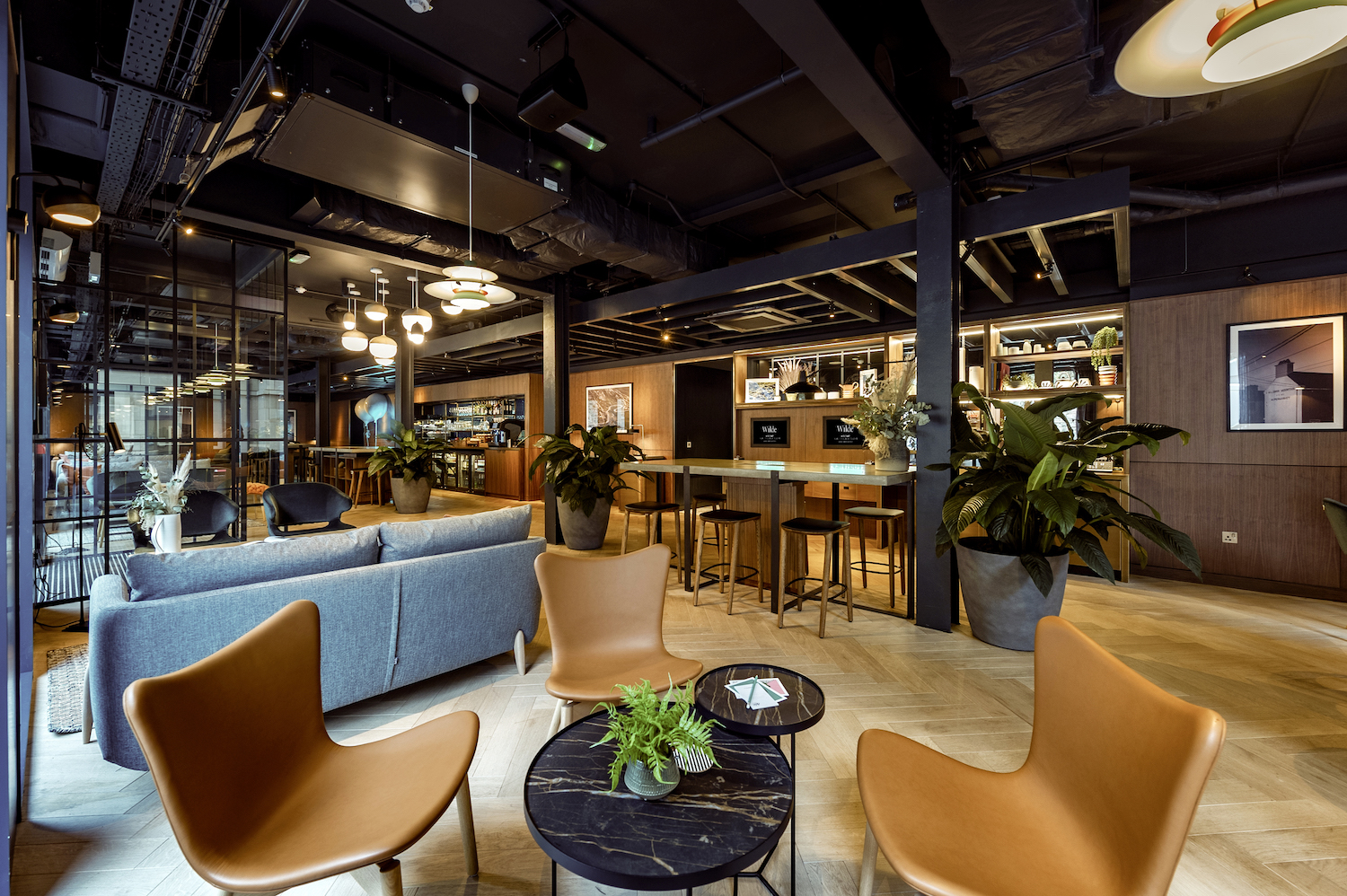 The lobby of Wilde Edinburgh