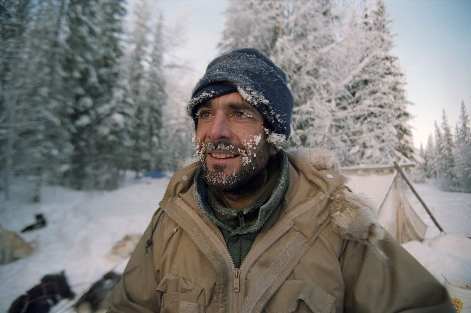 An adventurer with ice in his beard.