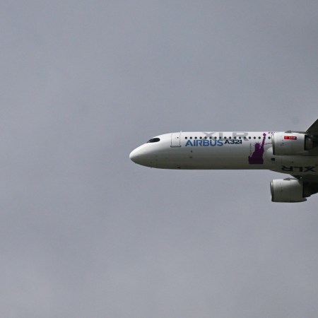Airbus A321-XLR in flight