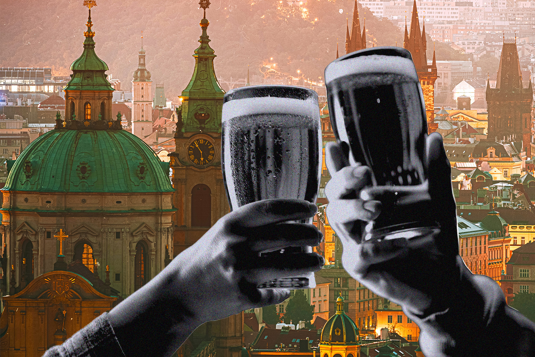 Barhopping through Prague, one pint at a time.
