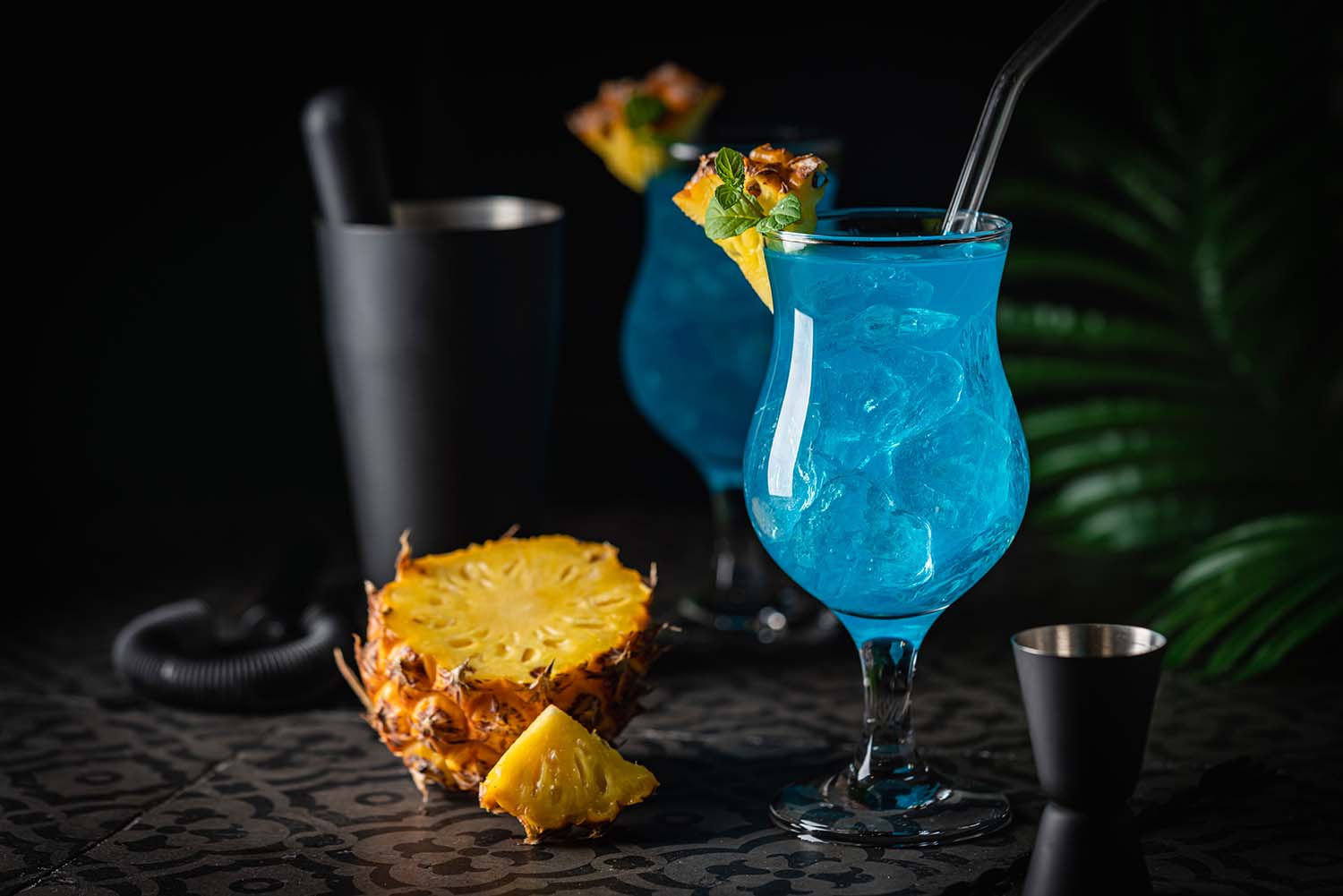 Blue Hawaii cocktail