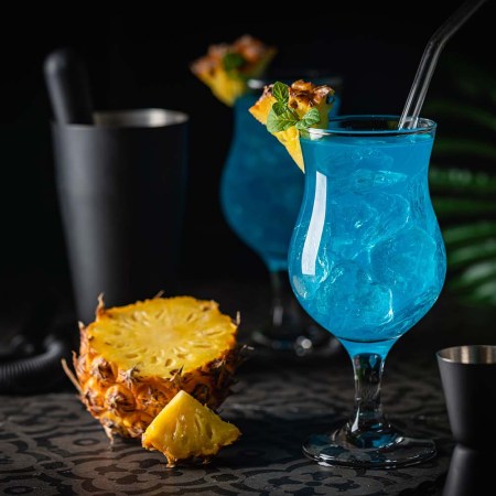 Blue Hawaii cocktail