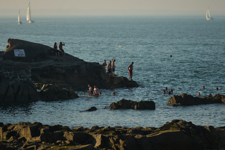 Milder temperatures, better air quality, a sense of calm...the ocean works wonders.  
