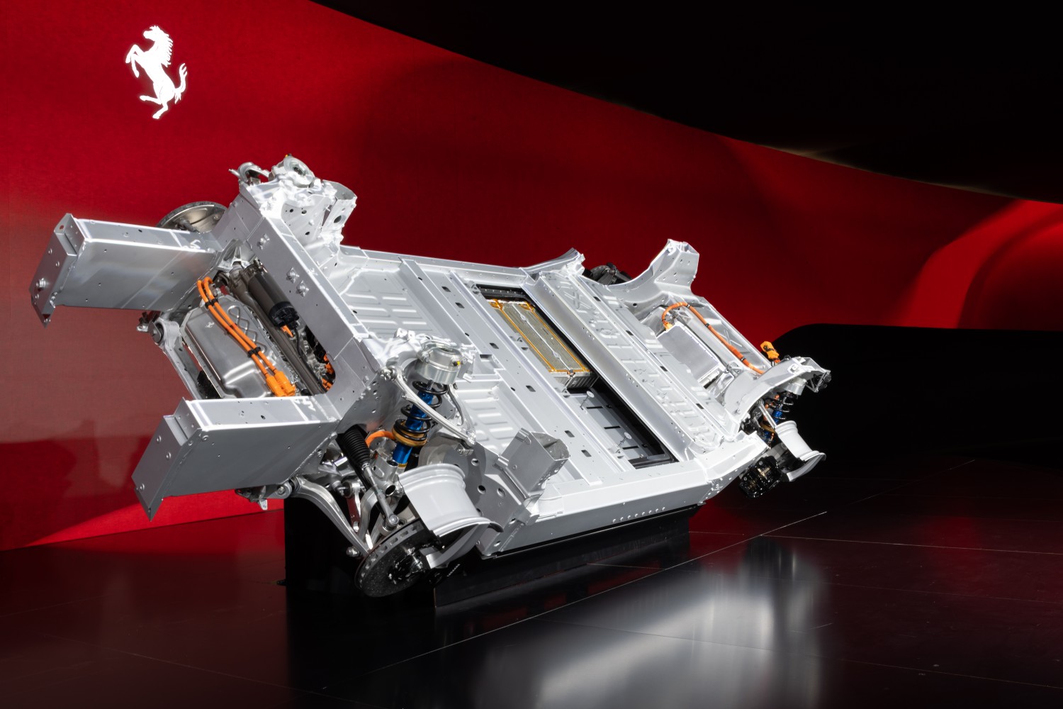 Chassis of the Ferrari Elettrica