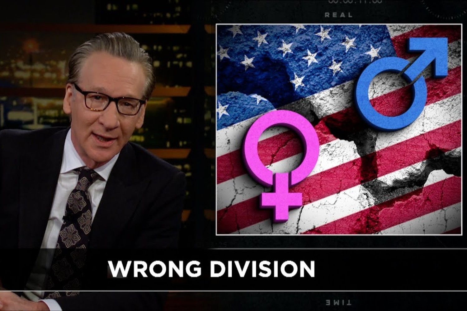 Bill Maher on the October 3 "Real Time With Bill Maher"