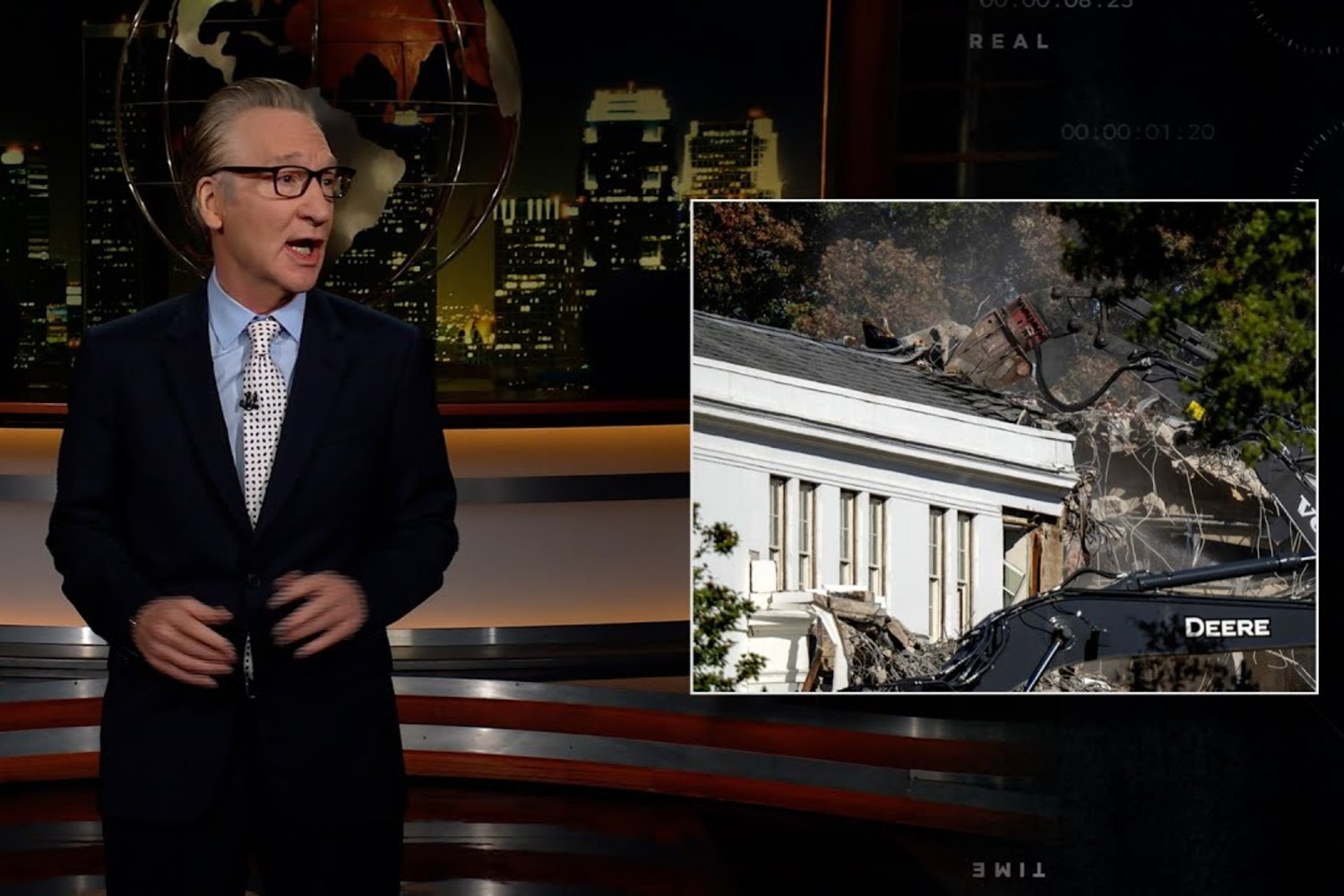 Bill Maher on the White House demolition