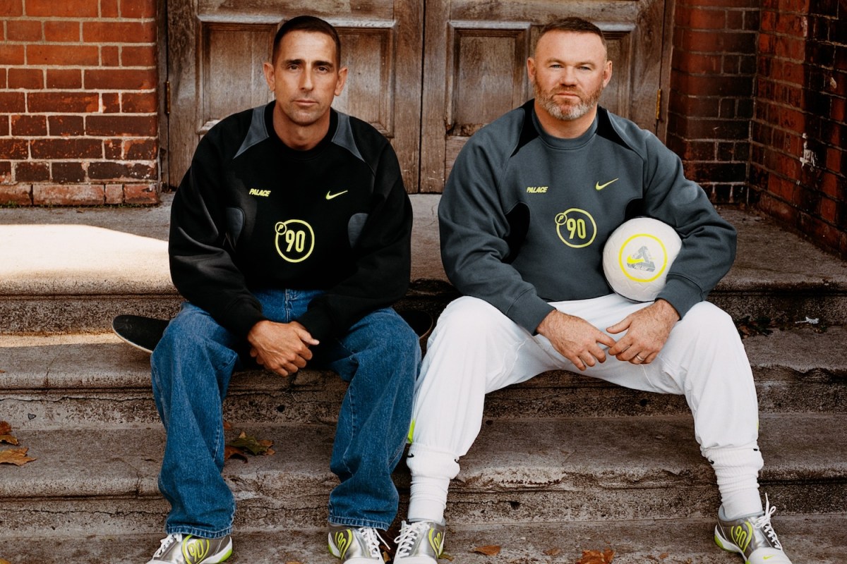 Palace and Nike's First-Ever Collab Is Fully Footy-Coded