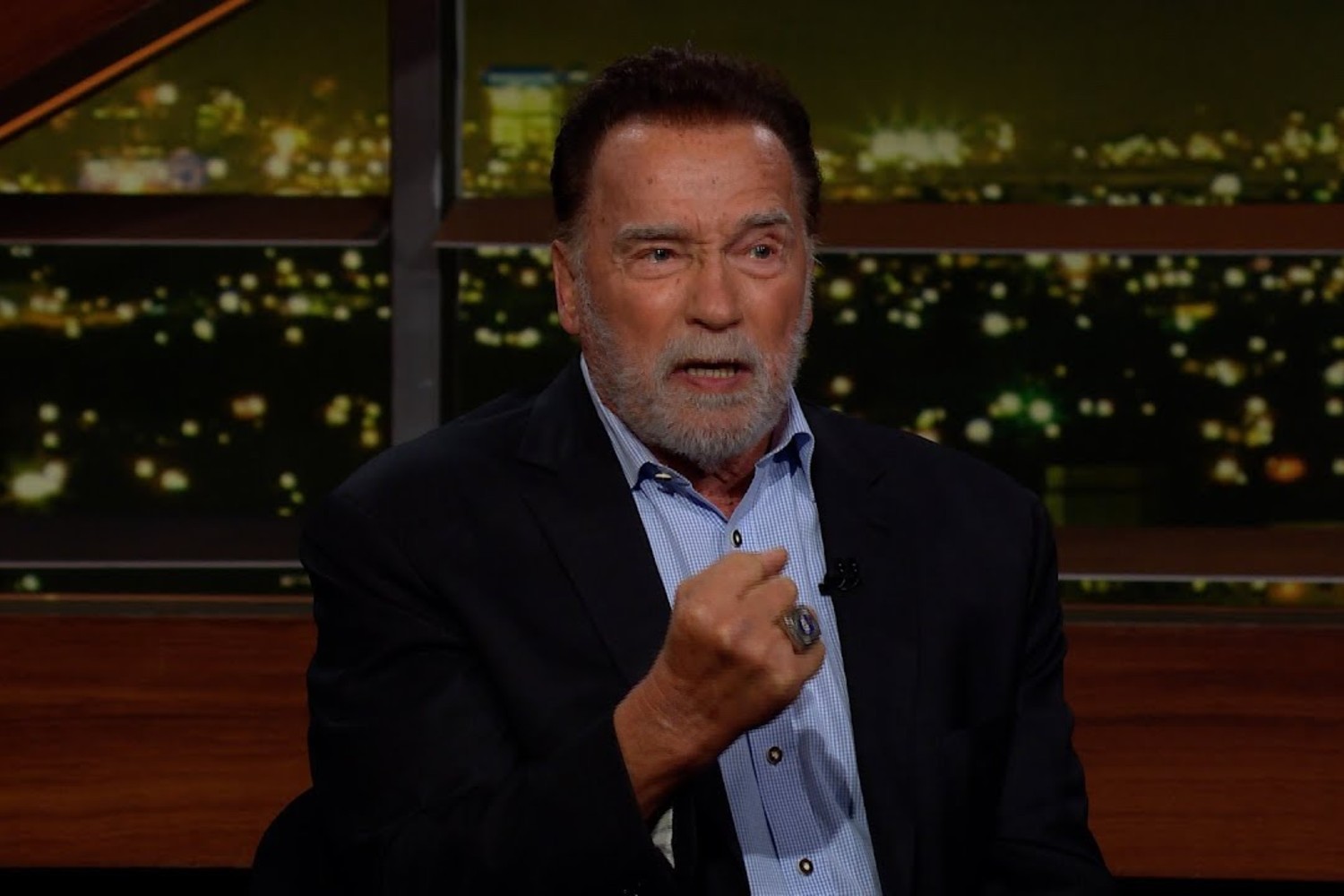 Arnold Schwarzenegger on "Real Time With Bill Maher"