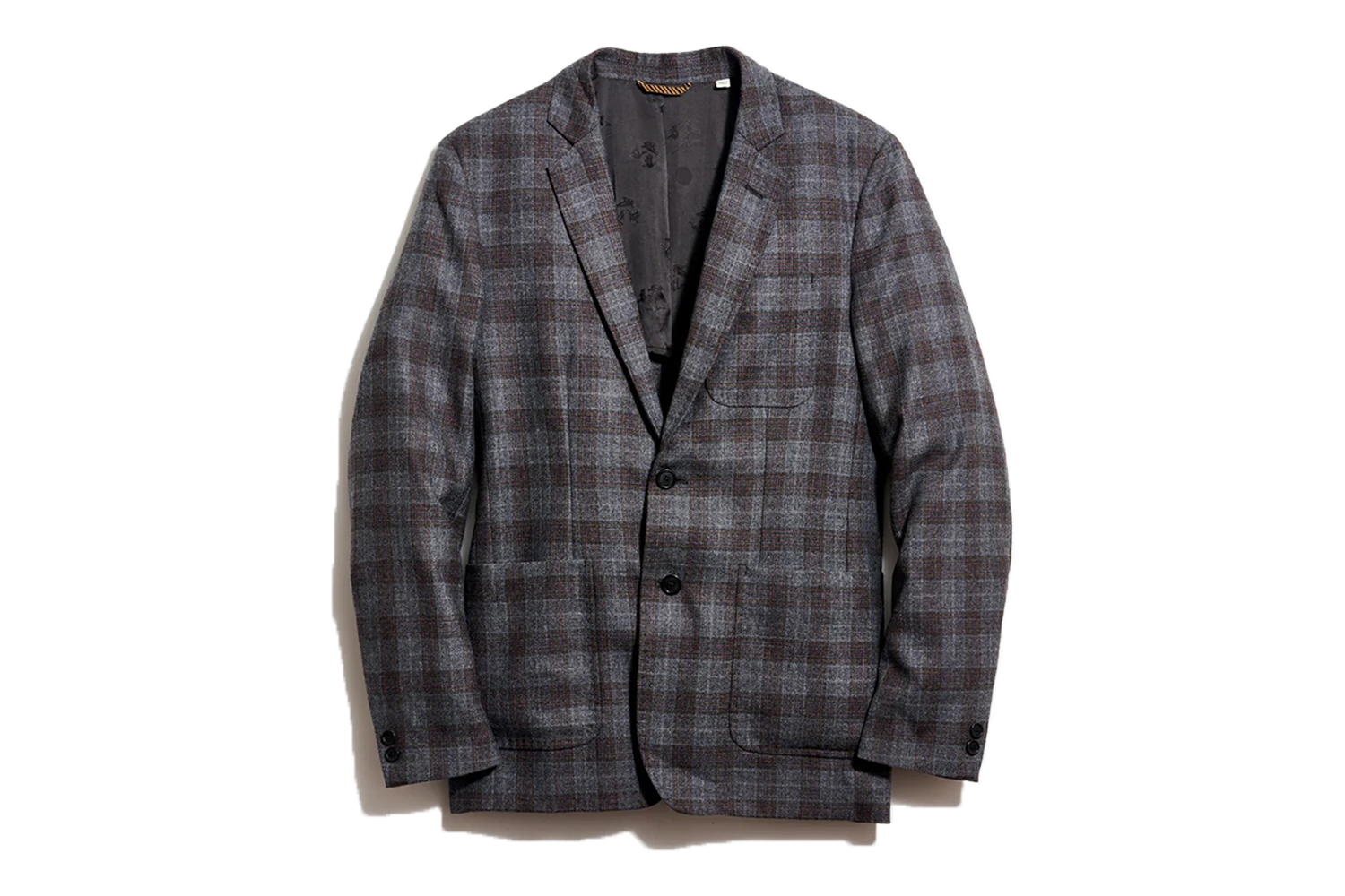 Billy Reid Virgin Wool Shadow Plaid Archie Jacket
