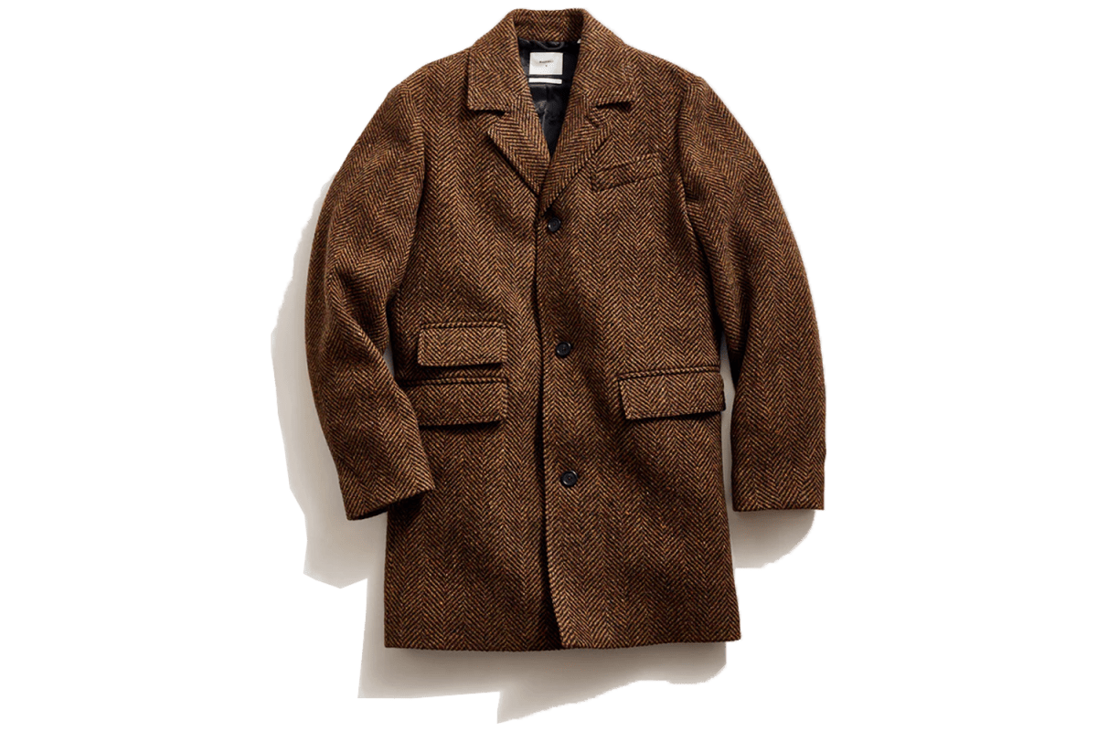 Billy Reid Herringbone Astor Coat