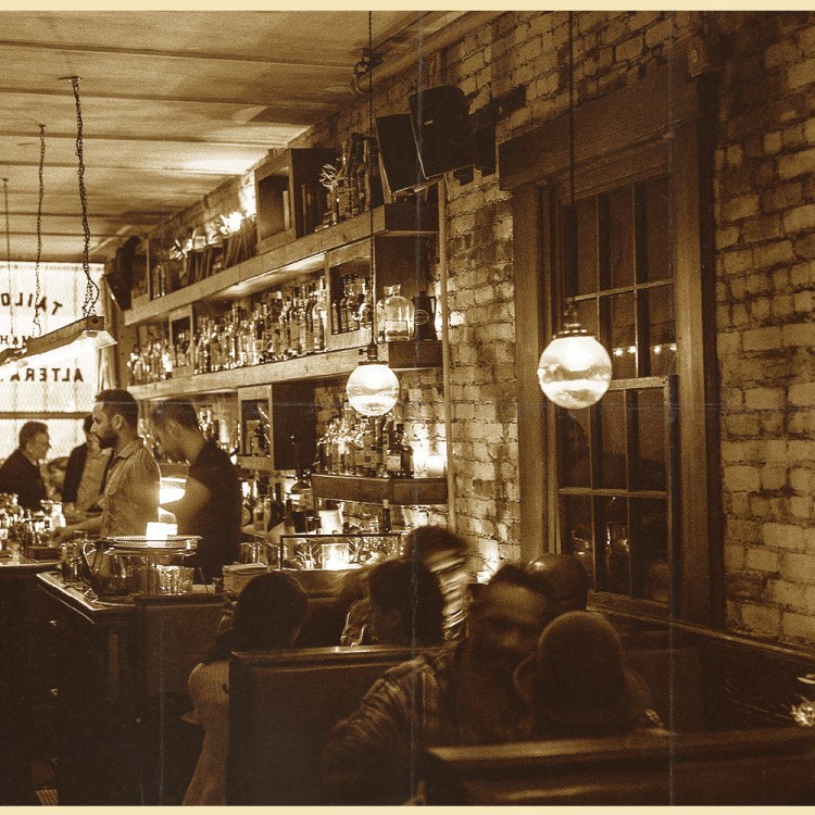 The interior of Attaboy