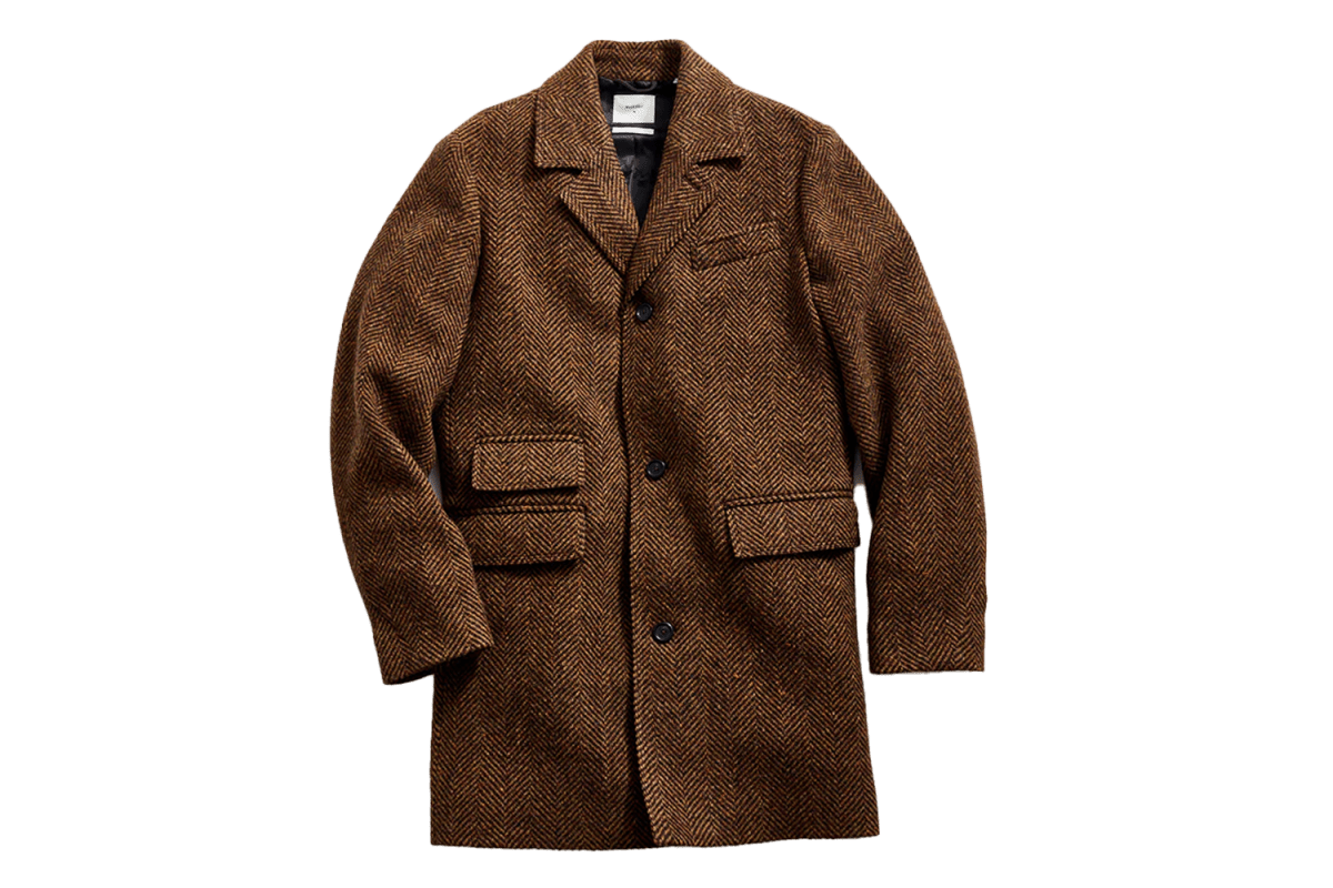 Billy Reid Herringbone Astor Coat