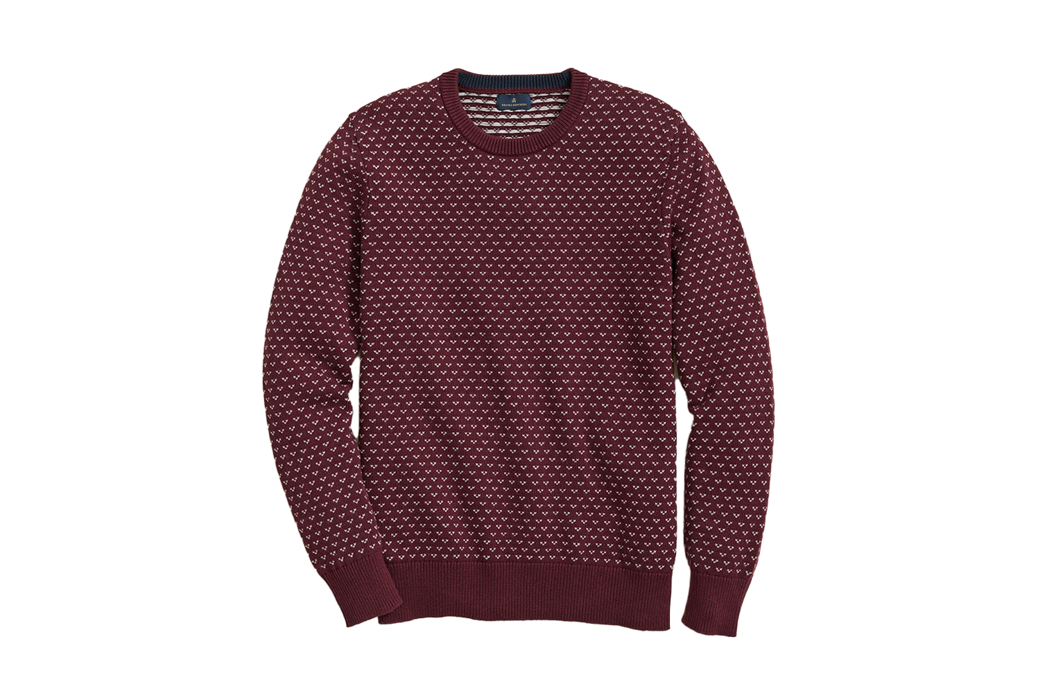 Brooks Brothers Cotton Dot Sweater