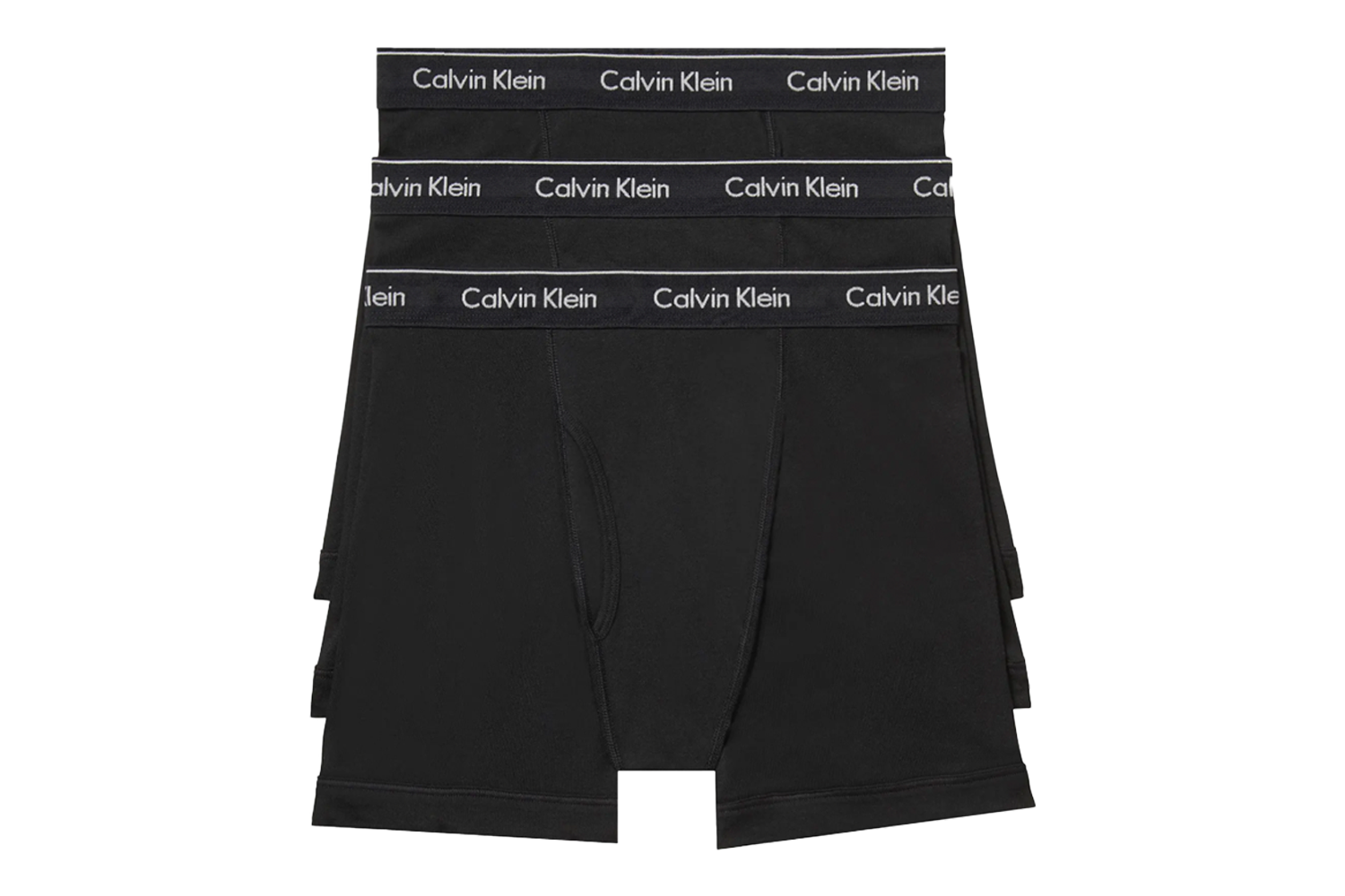 Calvin Klein Classics Cotton Boxer Briefs (3-Pack)