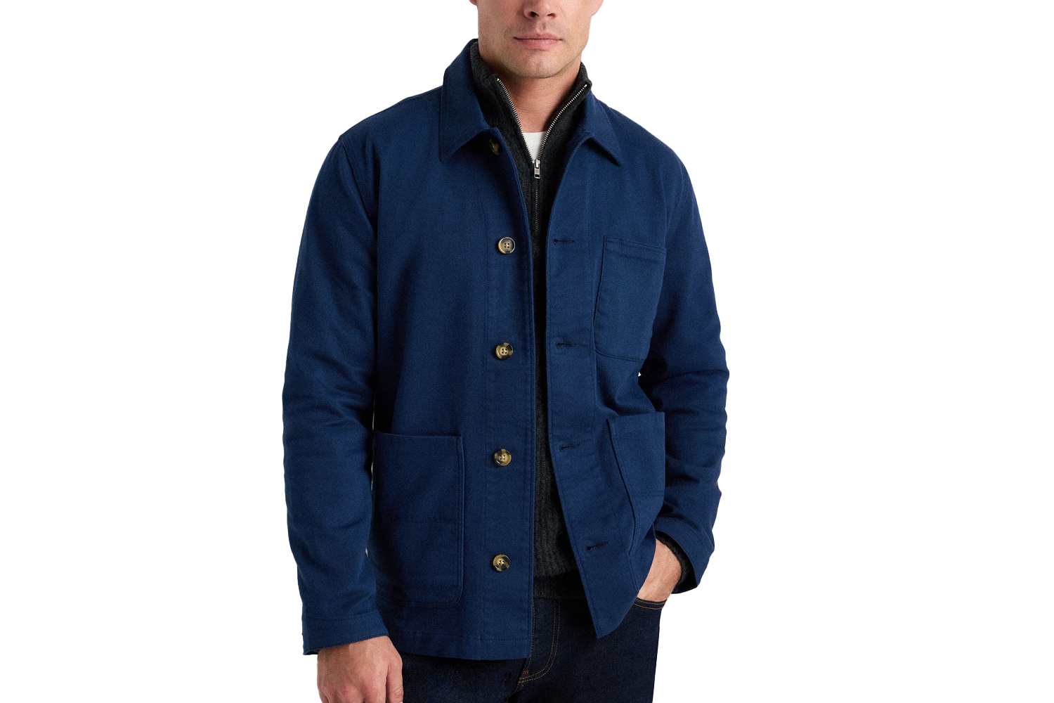 Quince Organic Comfort Stretch Chore Jacket