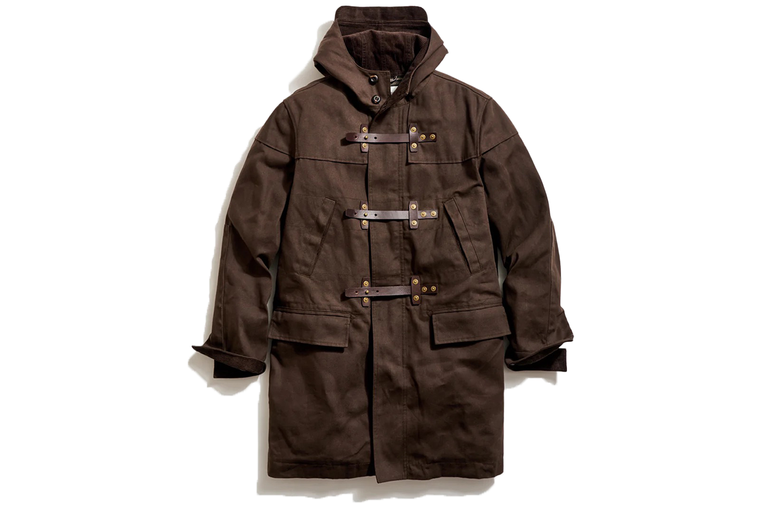 Billy Reid Waxed Canvas Duffle Coat