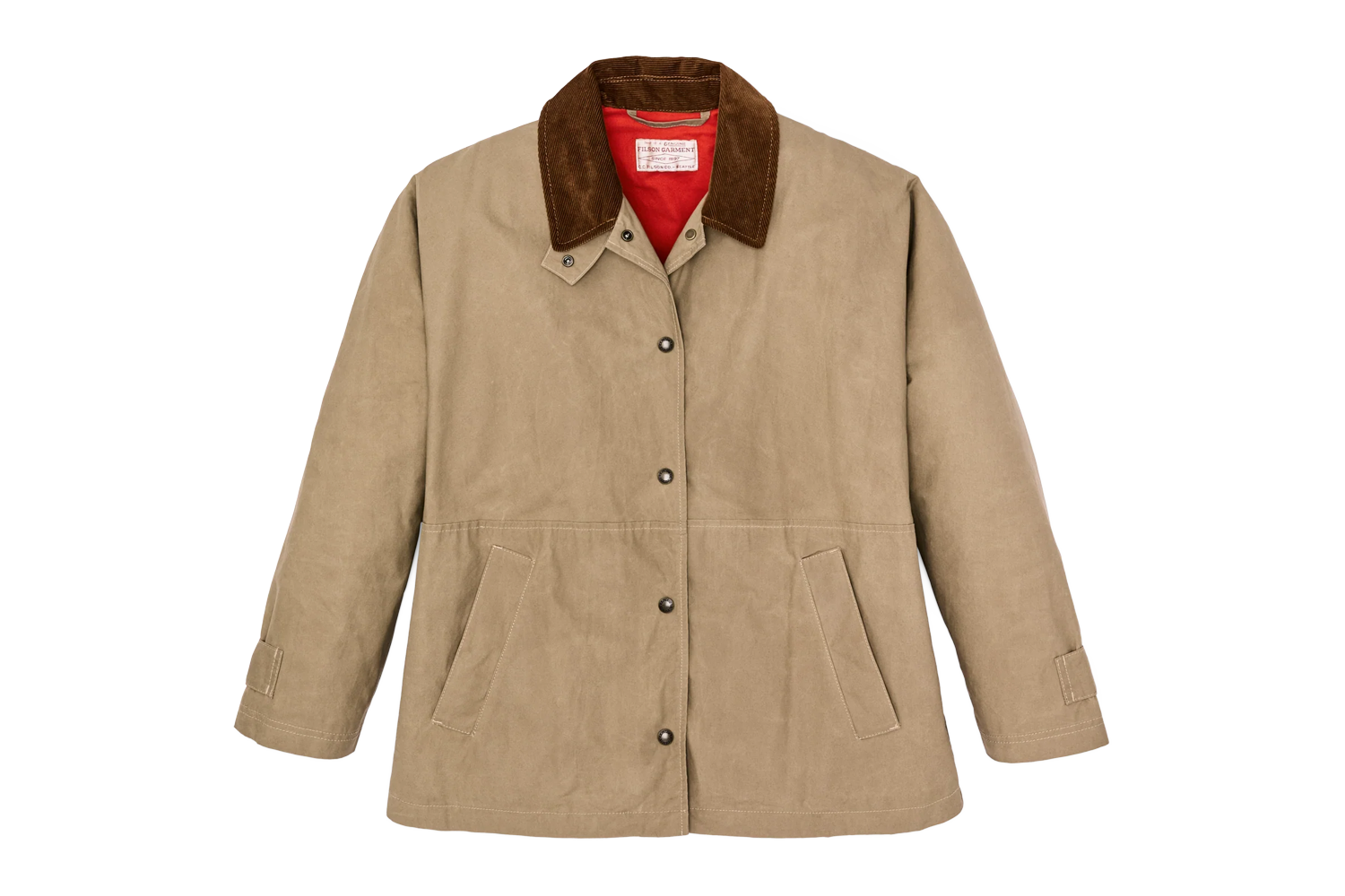 Filson Women’s Harbor Front Waxed Jacket