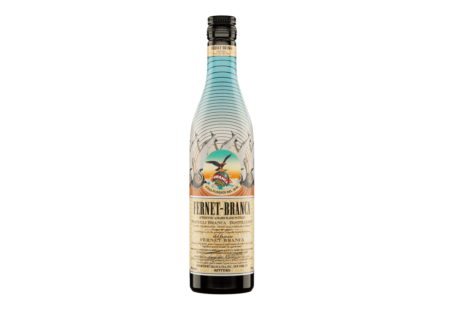 Fernet-Branca Record Label Limited-Edition Bottle