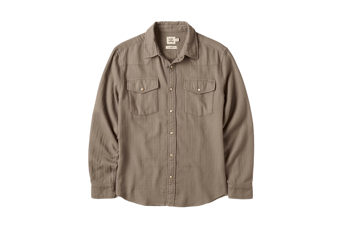 Flint and Tinder Cotton Western Shirt