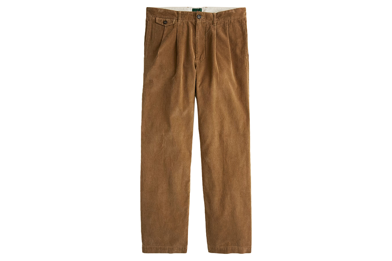 J.Crew Relaxed Double-Pleated Corduroy Pant