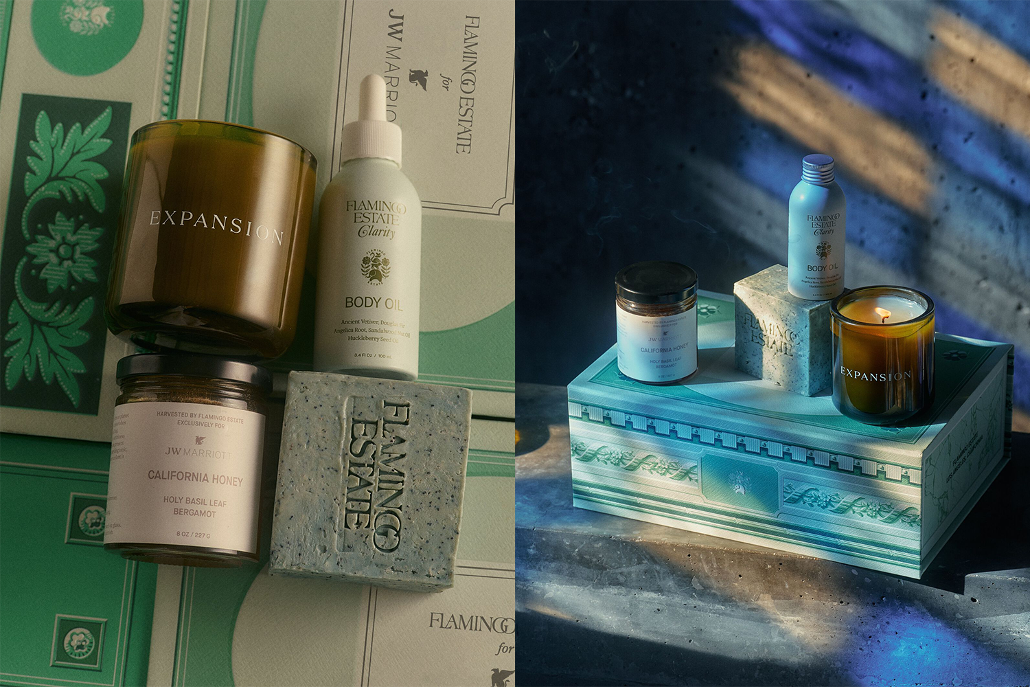 JW Marriott x Flamingo Estate Mindfulness Gift Set