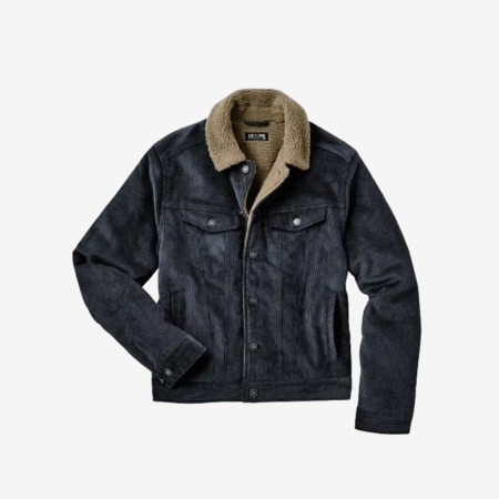 The Montana Fleece-Lined Corduroy Trucker Jacket