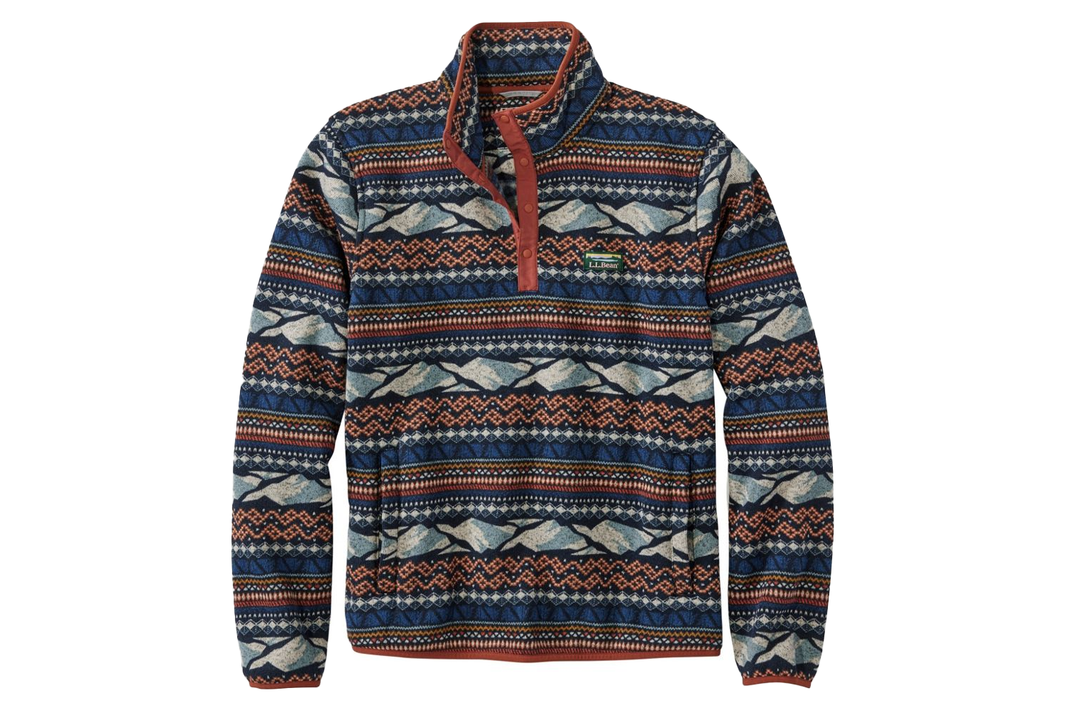 Men’s L.L.Bean Sweater Fleece Pullover