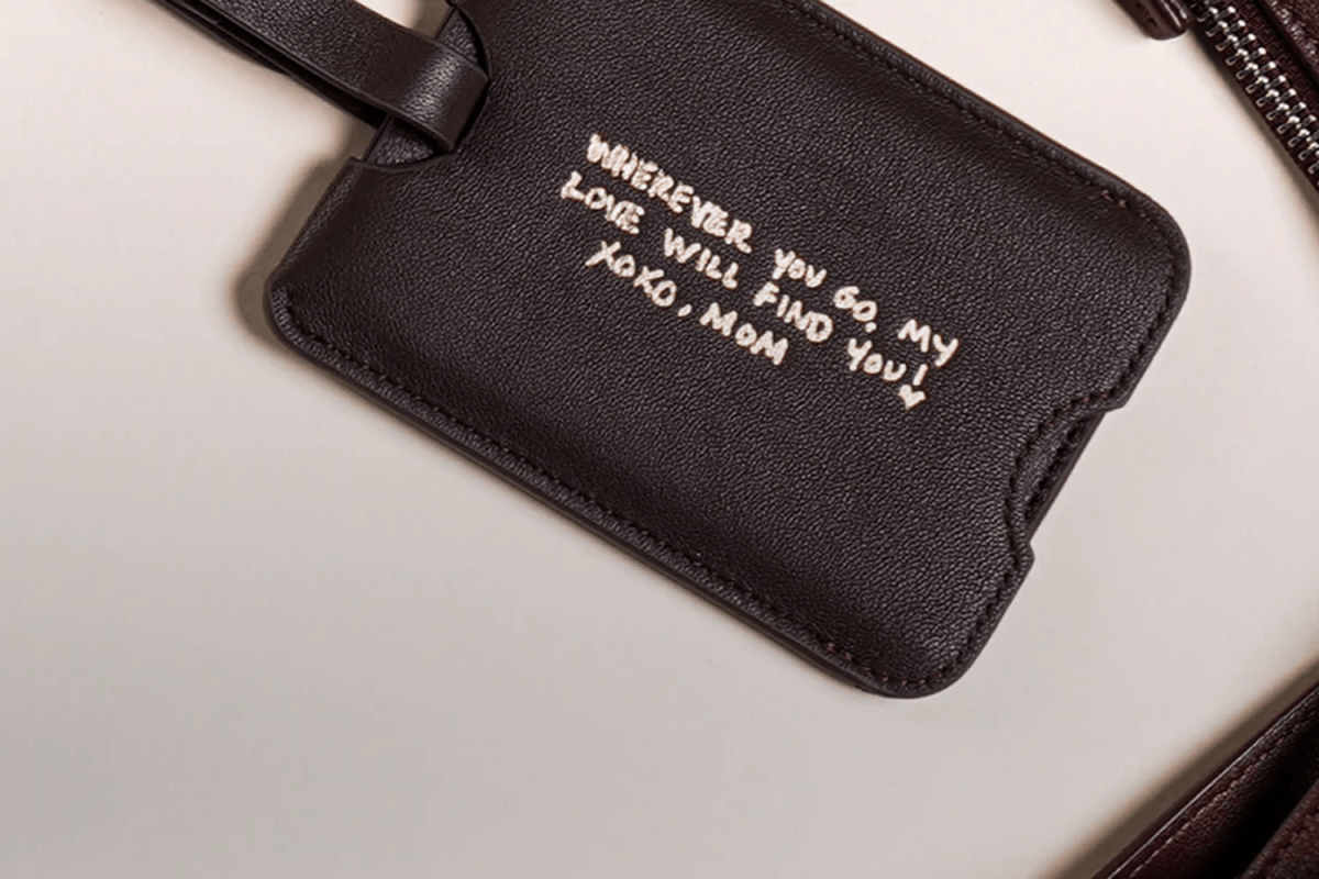 Leatherology Deluxe Luggage Tag