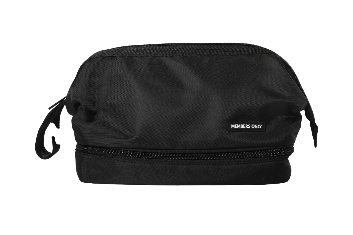 Members Only Travel Pouch with Zipper Closure